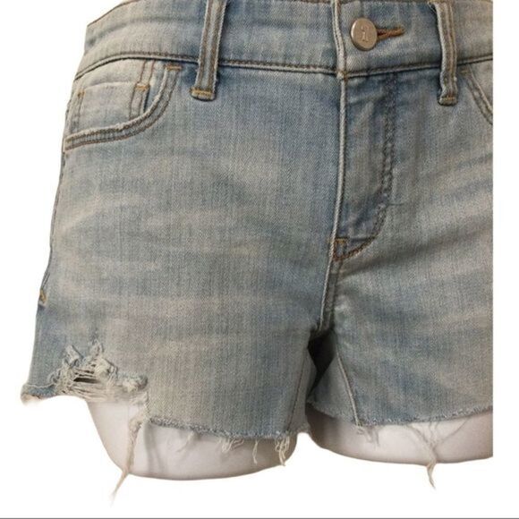 Pilcro The Letterpress Distressed Denim Shorts‎ Size 25 - Picture 2 of 10